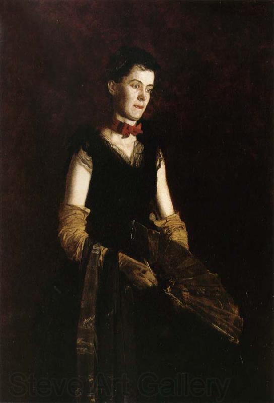 Thomas Eakins The Portrait of Letita Wison Jordan Germany oil painting art